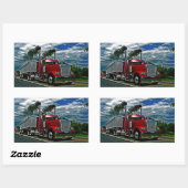 フレートライナーローリンステッカー 長方形シール (シート)