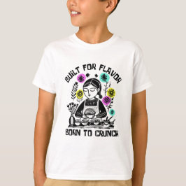 フレーバーに造られ、カリカリに生まれた Tシャツ