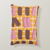 フレーバーウエハのシームレスな背景 アクセントクッション (裏面(縦))