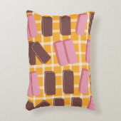 フレーバーウエハのシームレスな背景 アクセントクッション (正面(垂直))