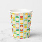 フレーバーセルツァー缶ブライダルシャワーカスタムパーティー 紙コップ (裏面)