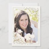 フレーファンシーム写真招待状 招待状 (裏面)