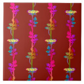 フレーミングつる植物 タイル (正面)