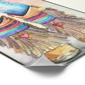 フレーミングに適した南西ブーツアートプリント ポスター (角)