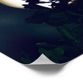 フレーミングの満月撮影ポスタープリント ポスター (角)