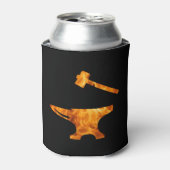 フレーミングアンビル&ハンマー鍛冶金工 缶クーラー (缶正面)