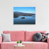 フレーミングゴルジ湖 キャンバスプリント (インサイチュ (リビング))