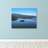 フレーミングゴルジ湖 キャンバスプリント (インサイチュ (ウッドフロア))