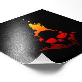 フレーミングスカル フォトプリント            (角)