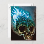 フレーミングスカル ポストカード (正面/裏面)