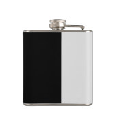 フレーミングスカル – メタル版木、銅版、版画アート#4 フラスク (裏面)