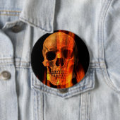 フレーミングスカル 缶バッジ (インサイチュ)