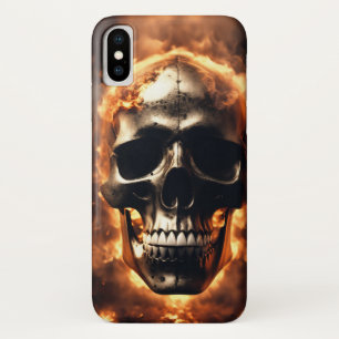 フレーミングスカル iPhone X ケース
