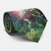 フレーミングスターランナーNASA宇宙銀河系写真 ネクタイ (ロール)