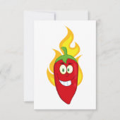 フレーミングチリペッパー招待状 招待状 (正面)