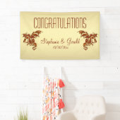 フレーミングドラゴンon金ゴールドパーソナル 横断幕 (インサイチュ)