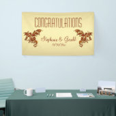 フレーミングドラゴンon金ゴールドパーソナル 横断幕 (トレードショー)