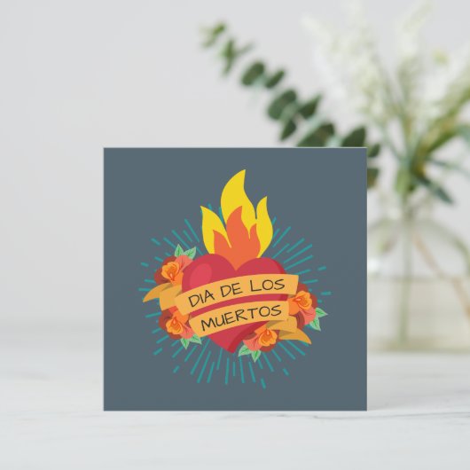 フレーミングハートディアデロスムエルトスパーティの招待状 招待状 (スタンド正面)