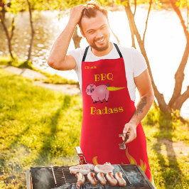 フレーミングピグお尻BBQバダス エプロン