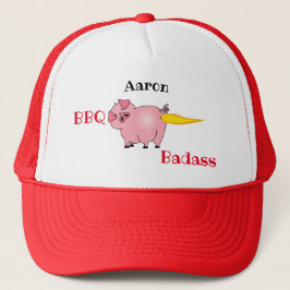 フレーミングピグお尻BBQバダス キャップ