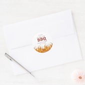 フレーミングホットBBQ ラウンドシール (封筒)