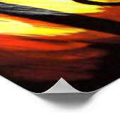 フレーミングポケットエース絵画トランプのポーカーズバイテオアルフォンソ ポスター (角)