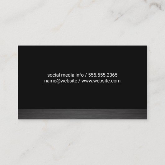 フレーミングマイク 名刺 (裏面)