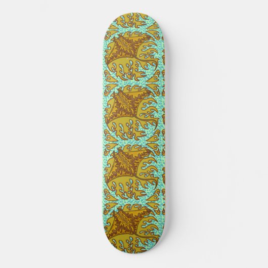 フレーミングマンタレイスケートボード スケートボード (正面)