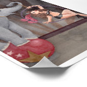 フレーミングミランダに適したサーカスアクトアートプリント ポスター (角)