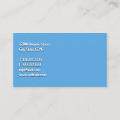 フレーミング請負業者 名刺 (裏面)