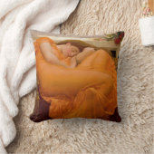 フレーミング6月バイフレデリックレイトンヴィンテージオレンジ クッション (ブランケット)