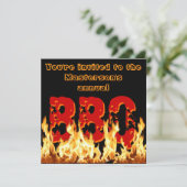 フレーミング BBQ ご招待 招待状 (スタンド正面)