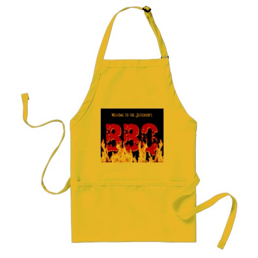 フレーミングBBQエプロン スタンダードエプロン (正面)