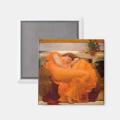 フレーミングJune by Frederic Lord Leighton 1830 マグネット (正面/裏面)