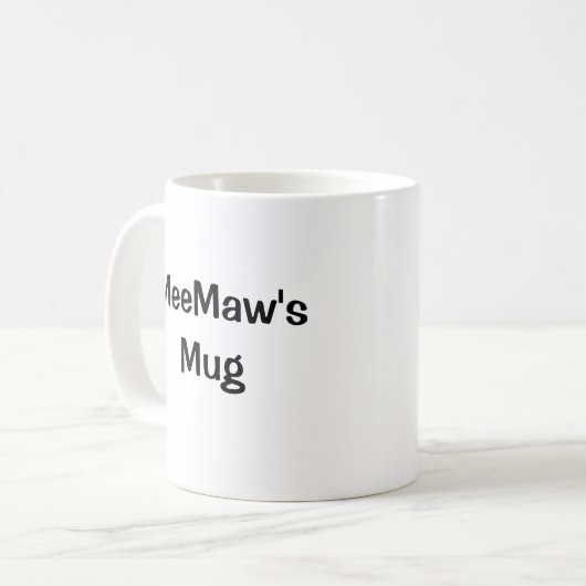 フレームが付いているカスタムな写真のマグ コーヒーマグカップ (正面左)