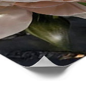 フレームにエレガントなウェディングシルエット ポスター (角)