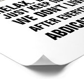 フレームのないPOTTYプロトコル ポスター (角)