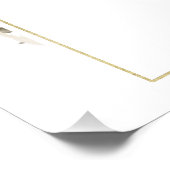 フレームのサイン付きボホ燃えたオ結婚レンジフローラ フォトプリント            (角)