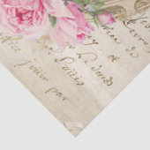 フレームの短命なもののDecoupageのばら色ティッシュ 薄葉紙 (詳細)