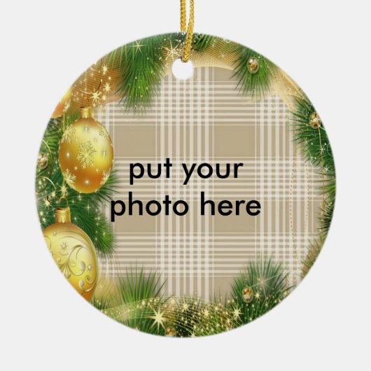 フレームのnoelのオーナメント セラミックオーナメント (正面)