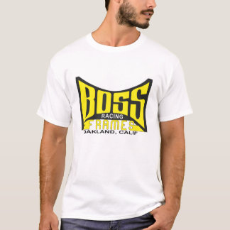 フレームを競争させるボス Tシャツ