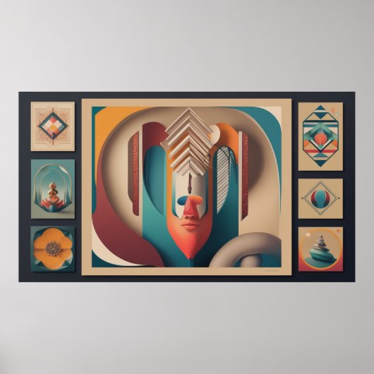 フレームアートテレビ ポスター (正面)