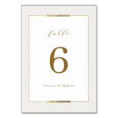 フレームエレガンスシンプルモダンクラッシー結婚ズ テーブルナンバー (裏面)