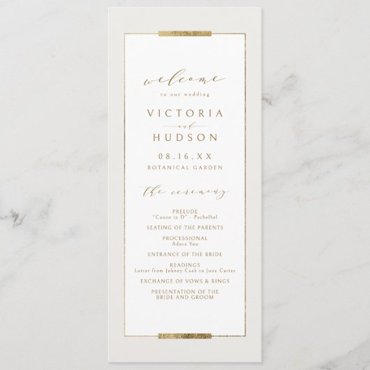 フレームエレガンスシンプルモダンクラッシー結婚ズ プログラム (正面)