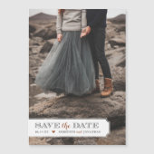 フレームエレガントフォトオーバーレイ日付の保存 (正面)