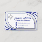 フレームエレガント付き名刺シリーズ20 名刺 (正面)