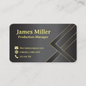 フレームエレガント付き名刺シリーズ23 名刺 (正面)