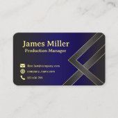 フレームエレガント付き名刺シリーズ25 名刺 (正面)