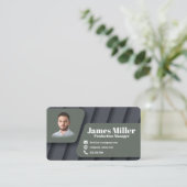 フレームエレガント付き名刺シリーズ44 名刺 (スタンド正面)