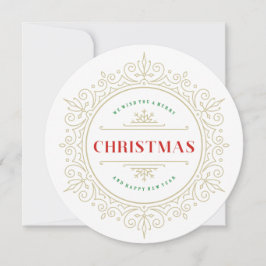 フレームエレガント華美休日の挨拶 シーズンカード